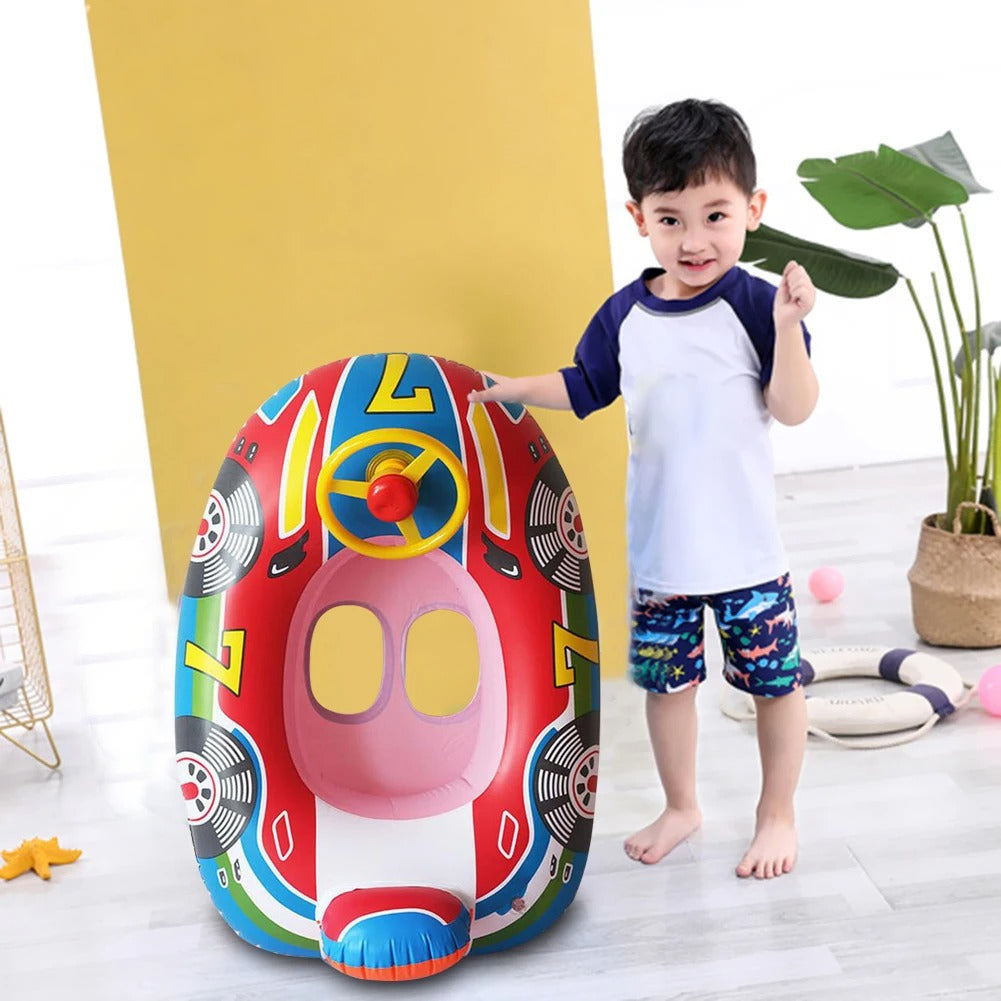 bouee-enfant-voiture-de-course-attractif