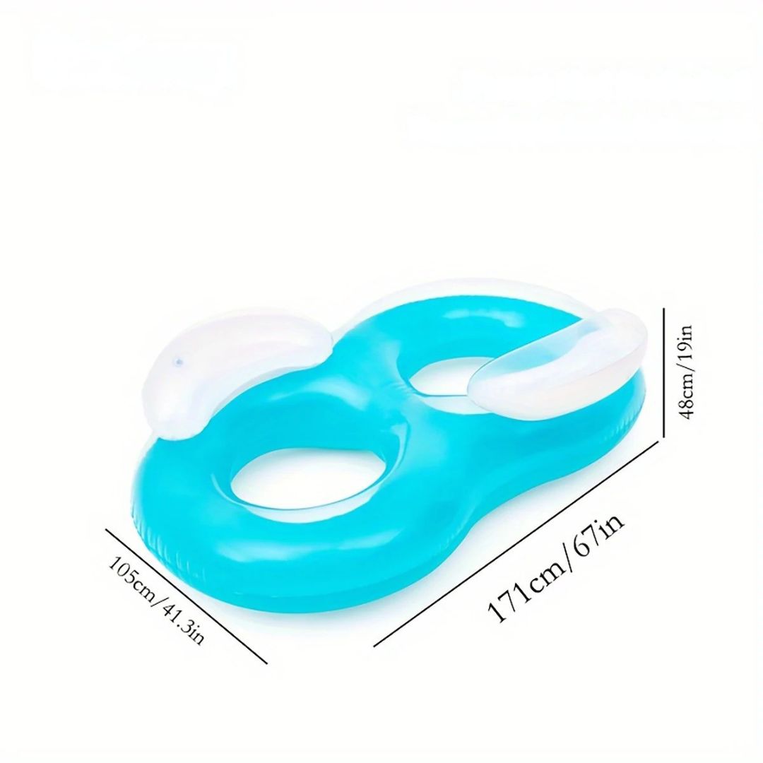 bouee-gonflable-geante-relaxation-duo-dimensions