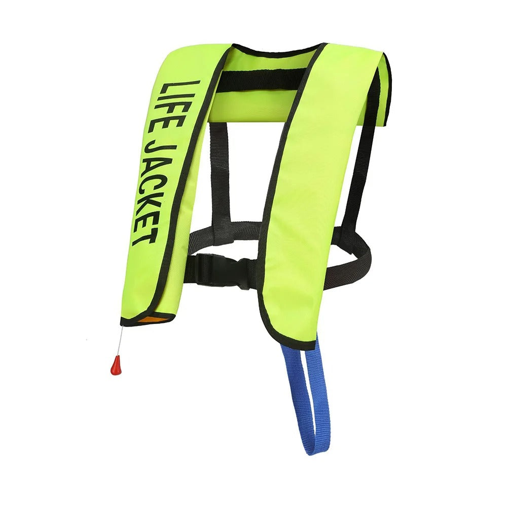 gilets-de-sauvetage-adulte-gonflage-automatique-vert-fluo