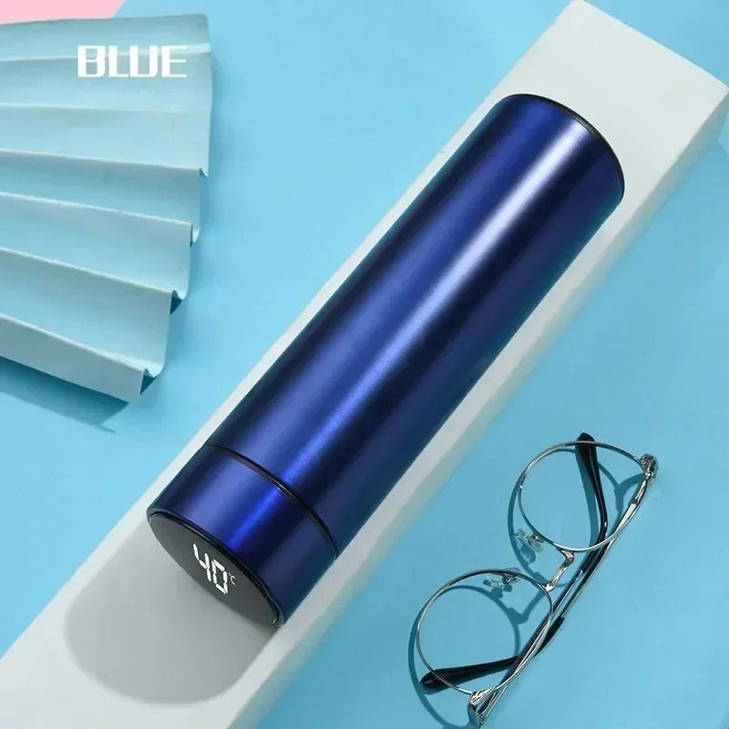 gourde-isotherme-affichage-temperature-bleu
