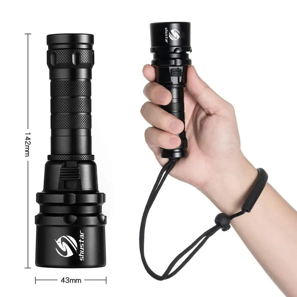 lampe-de-plongee-pro-high-power-dimensions