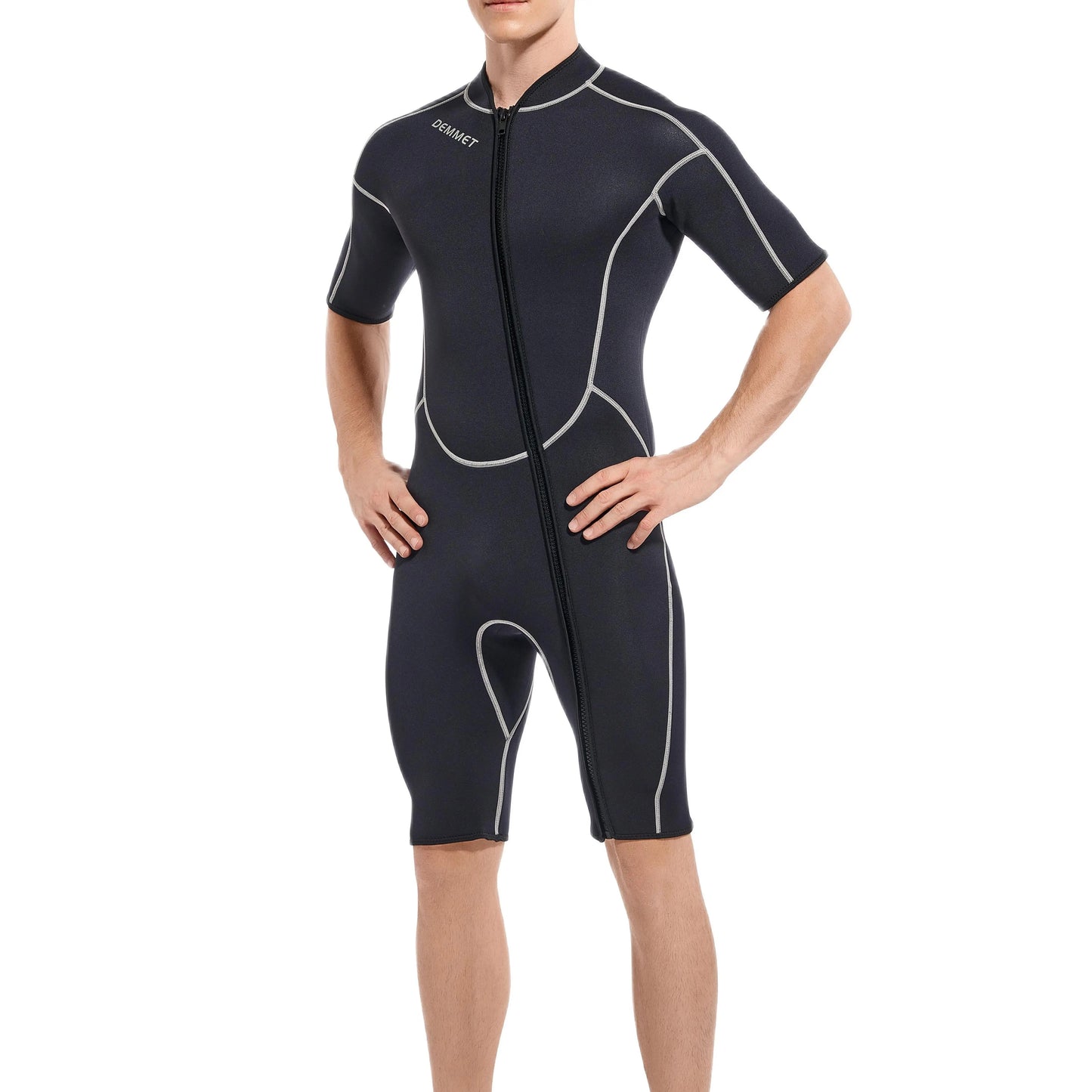 maillot-de-bain-shorty-1.5-mm-demmet-homme-et-femme-elegant