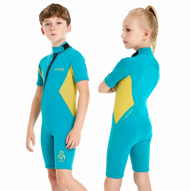 maillot-de-bain-shorty-2-mm-kleyou-enfants-polyvalent