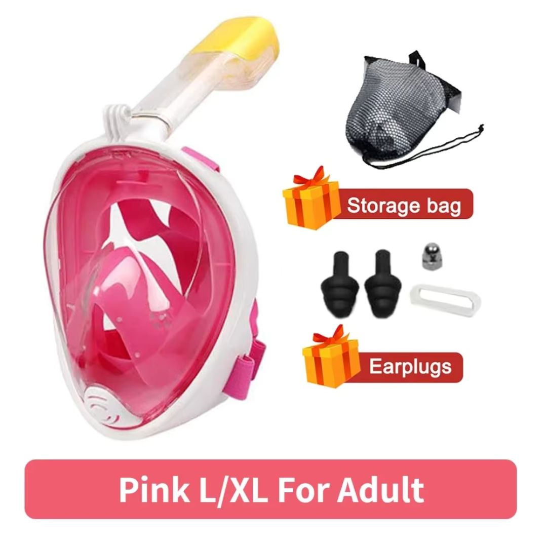 masque-de-plongee-integral-rose-adulte