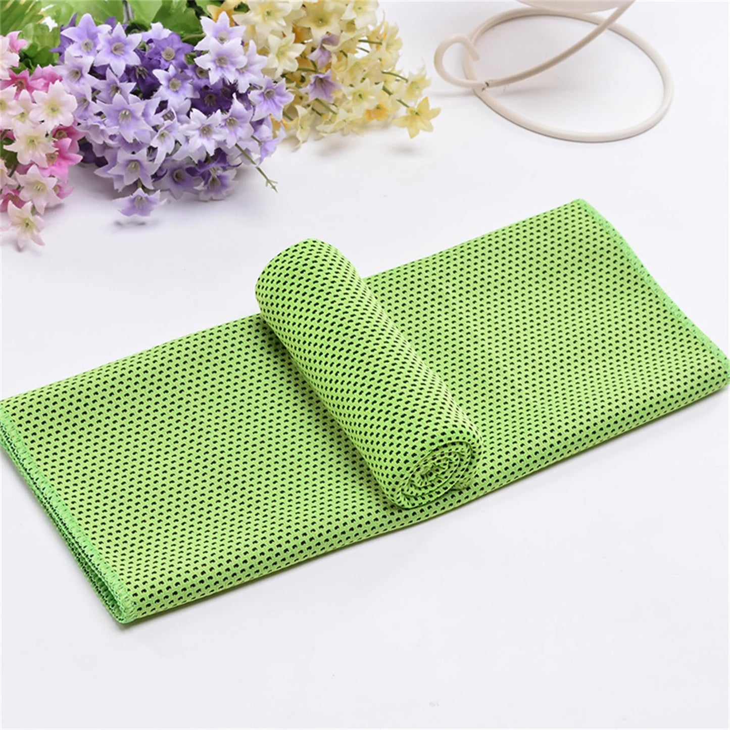 serviette-de-sport-rafraichissante-vert