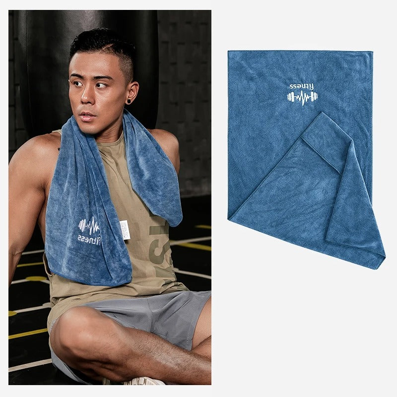 serviette-de-sport-sechage-rapide-bleue