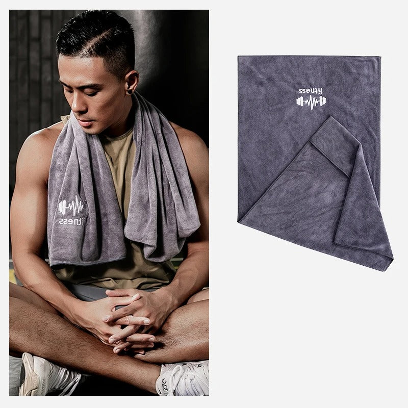 serviette-de-sport-sechage-rapide-grise