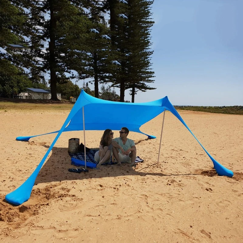 tente-de-plage-pare-soleil-spacieuse