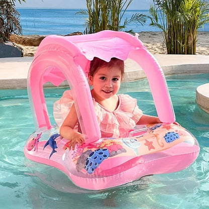bouee-bebe-auvent-solaire-amusant