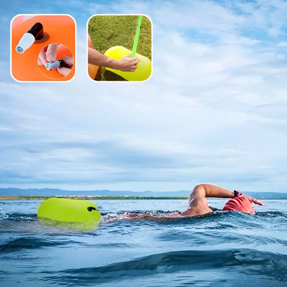 bouee-de-natation-gonflable-eau-libre