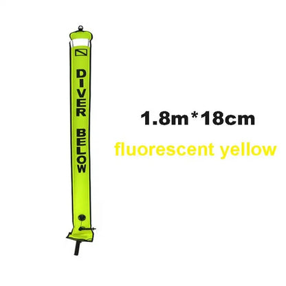 bouee-gonflable-de-signalisation-de-plongee-jaune-fluo-1.8m