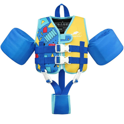 gilet-de-sauvetage-enfant-multi-securites-bleu-roi-et-jaune
