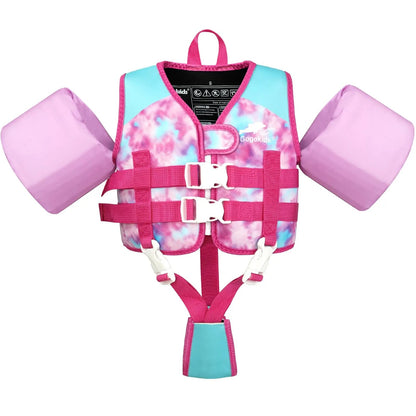 gilet-de-sauvetage-enfant-multi-securites-rose