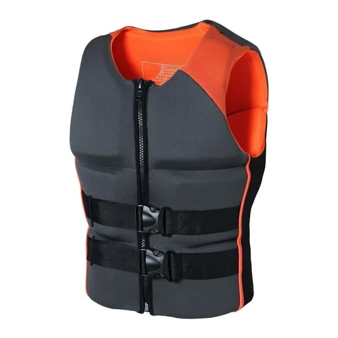 gilets-de-sauvetage-adulte-sports-aquatiques-noirs-et-oranges
