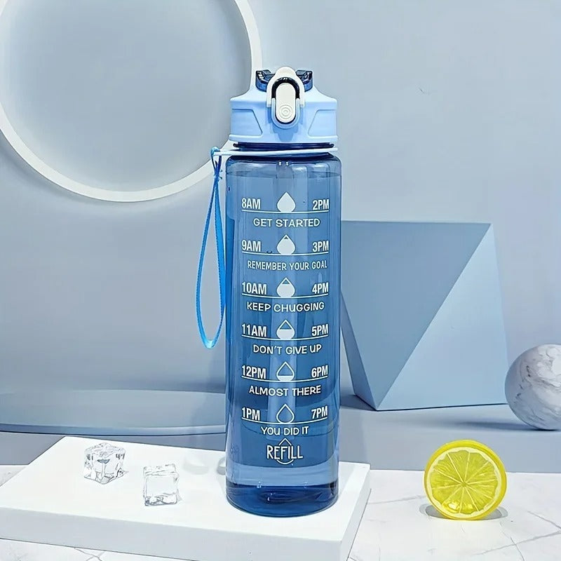gourde-pour-le-sport-echelle-de-temps-bleu