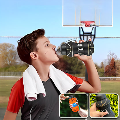gourde-sport-basketball-transport-facile