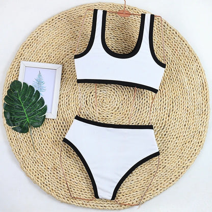 maillot-de-bain-femme-2-pieces-cotele-taille-haute