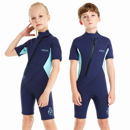 maillot-de-bain-shorty-2-mm-kleyou-enfants-confortable